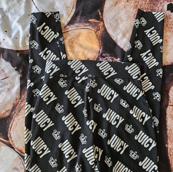 NWOT JUICY COUTURE spell out logo leggings xsmall - Picture 4 of 4